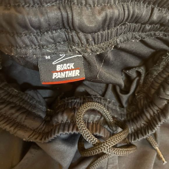 Black panther black blue stripe joggers xs small - Picture 10 of 12
